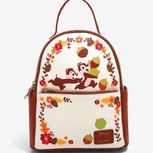 Loungefly Disney Chip ‘N Dale‎ Acorns Mini Backpack